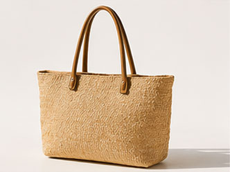 Woven Beach Tote Bag
